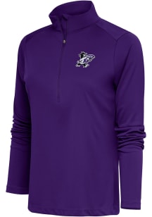 Antigua K-State Wildcats Womens Purple Tribute 1/4 Zip Pullover