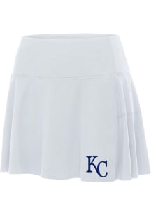 Antigua Kansas City Royals Womens White Raster Shorts