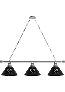 Philadelphia Flyers 3 Shade Silver Billiard Lamp