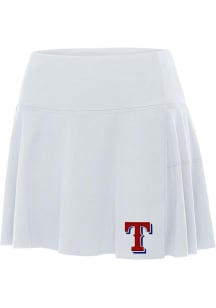 Antigua Texas Rangers Womens White Raster Shorts