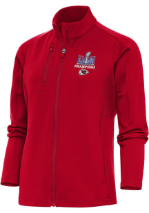 Antigua Kansas City Chiefs Womens Red Super Bowl LVIII Champs Generation Light Weight Jacket
