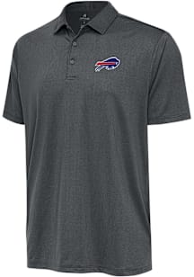 Antigua Buffalo Bills Mens Grey Ellipse Short Sleeve Polo