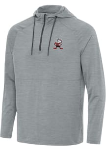 Antigua Cleveland Browns Mens Grey Retro Spikes 2 Hood