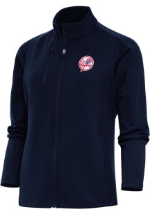 Antigua New York Yankees Womens Navy Blue Generation Light Weight Jacket