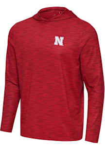 Antigua Nebraska Cornhuskers Mens Red Swell Hood