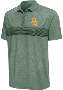 Antigua Baylor Bears Mens Green Dashing Short Sleeve Polo