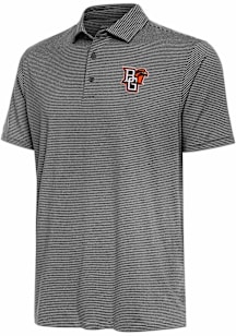 Antigua Bowling Green Falcons Mens Black Scheme Short Sleeve Polo
