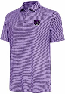Antigua Central Arkansas Bears Mens Purple Scheme Short Sleeve Polo