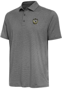 Antigua Fort Hays State Tigers Mens Black Scheme Short Sleeve Polo