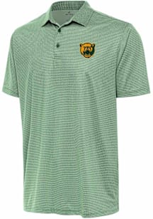 Antigua Baylor Bears Mens Green Rings Short Sleeve Polo