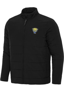 Antigua Pitt Panthers Mens Swelter Heavyweight Jacket - Black