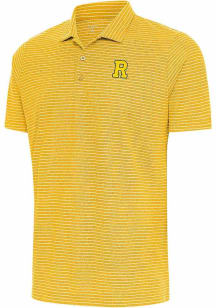 Antigua Rochester Yellowjackets Mens Yellow Esteem Short Sleeve Polo