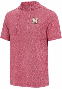 Maryland Terrapins Red Antigua Member Short Sleeve T Shirt