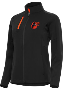 Antigua Baltimore Orioles Womens Black Generation Light Weight Jacket