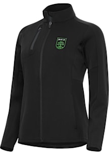 Antigua Austin FC Womens Black Generation Light Weight Jacket