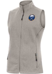 Antigua Buffalo Sabres Womens Oatmeal Course Vest