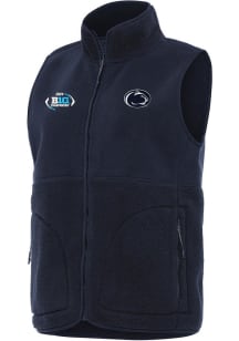 Womens Penn State Nittany Lions Navy Blue Antigua 2024 Big Ten Football Nostalgic Vest
