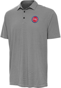 Antigua Detroit Pistons Mens Black Twine Short Sleeve Polo