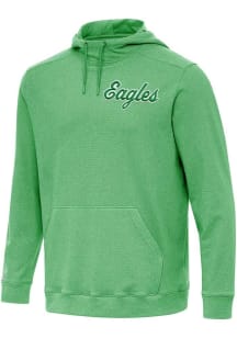 Antigua Philadelphia Eagles Mens Kelly Green Cloud Long Sleeve Hoodie