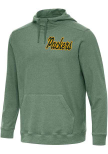 Antigua Green Bay Packers Mens Green Cloud Long Sleeve Hoodie