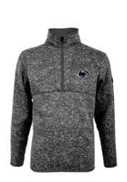 Antigua Penn State Nittany Lions Mens Grey Fortune Long Sleeve 1/4 Zip Pullover