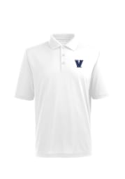 Antigua Villanova Wildcats Mens White Pique Xtra-Lite Short Sleeve Polo