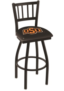 Oklahoma State Cowboys Swivel Counter Pub Stool - Black