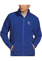 Antigua Kansas City Royals Mens Blue Ice Long Sleeve Full Zip Jacket
