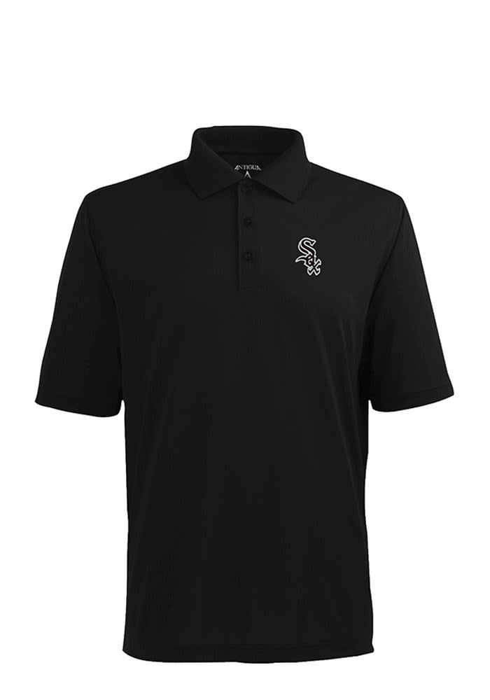 Men's Antigua White Chicago Sox Legacy Pique Polo