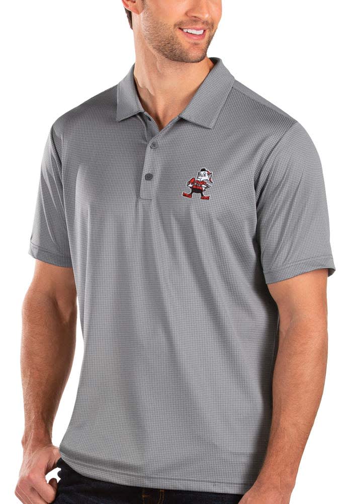 Antigua Men's Cleveland Browns Tribute Polo Shirt