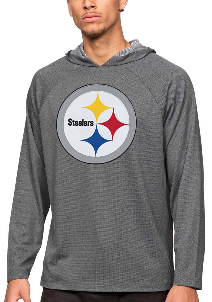 Pittsburgh Steelers Dunbrooke Logo Ranger Pullover Hoodie - Black