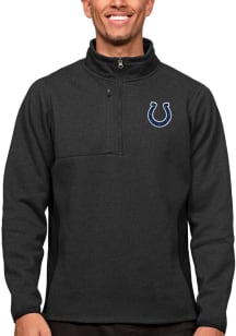 Antigua Indianapolis Colts Mens Black Course Pullover Jackets
