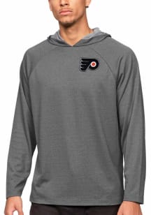 Antigua Philadelphia Flyers Mens Grey Epic Long Sleeve Hoodie