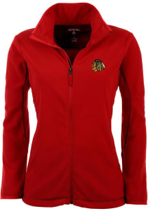 Antigua Chicago Blackhawks Womens Red Ice Medium Weight Jacket
