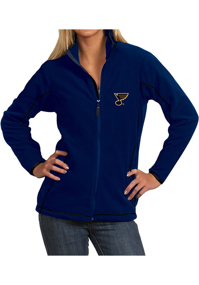 Antigua St Louis Blues Womens Navy Blue Leader Medium Weight