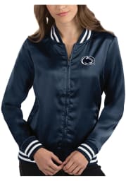 Antigua Penn State Nittany Lions Womens Navy Blue Strut Long Sleeve Track Jacket