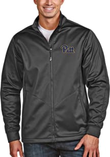 Antigua Pitt Panthers Mens Grey Golf Jacket Medium Weight Jacket