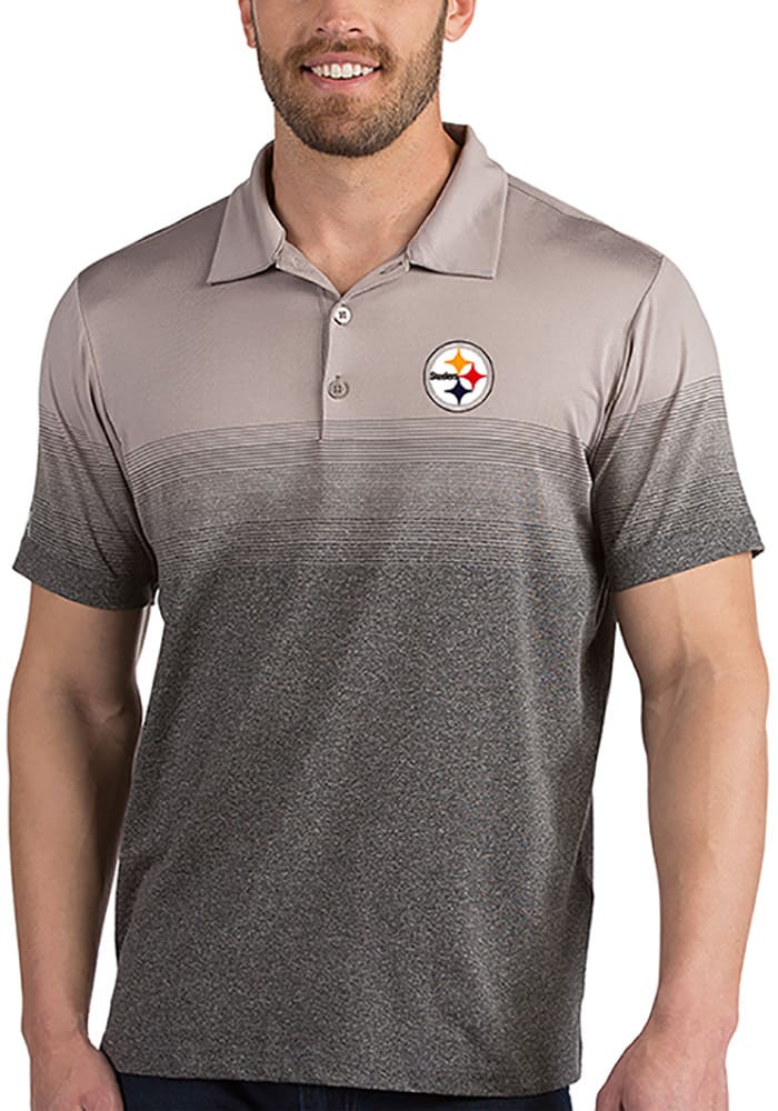 steelers polo golf shirt