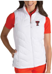 Antigua Texas Tech Red Raiders Womens White Heiress Vest