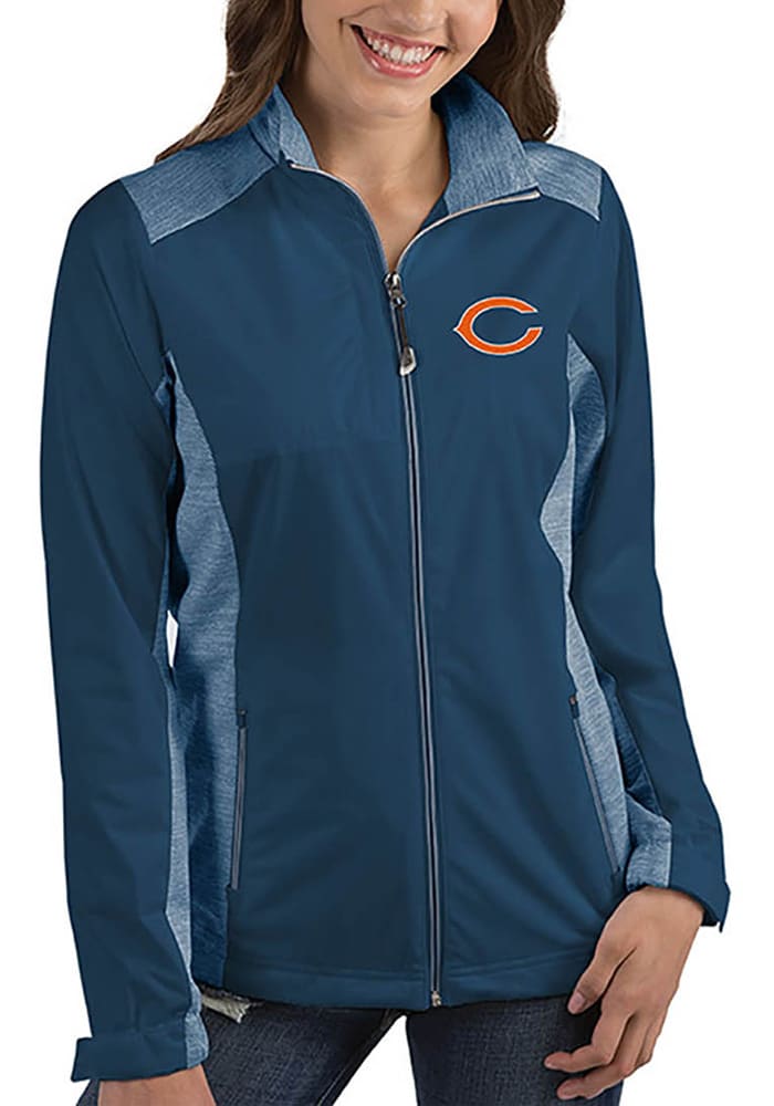 Antigua Apparel / Women's Denver Broncos Revolve Navy Full-Zip