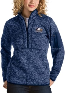 Antigua Georgia Southern Eagles Womens Navy Blue Fortune 1/4 Zip Pullover