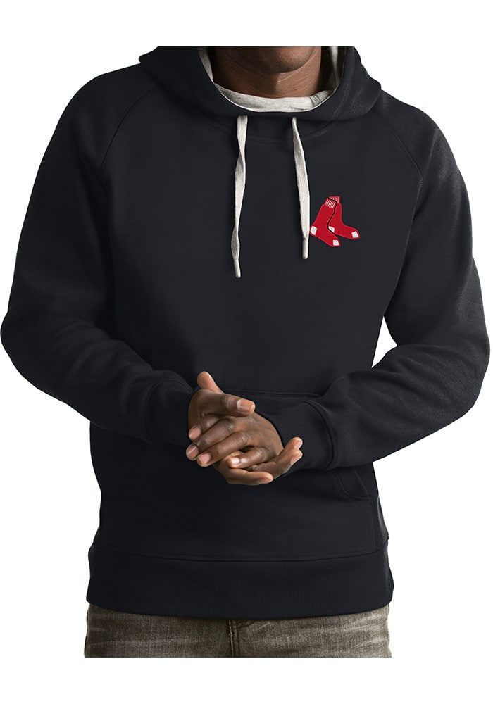 Men's Antigua Navy Boston Red Sox Victory Pullover Hoodie