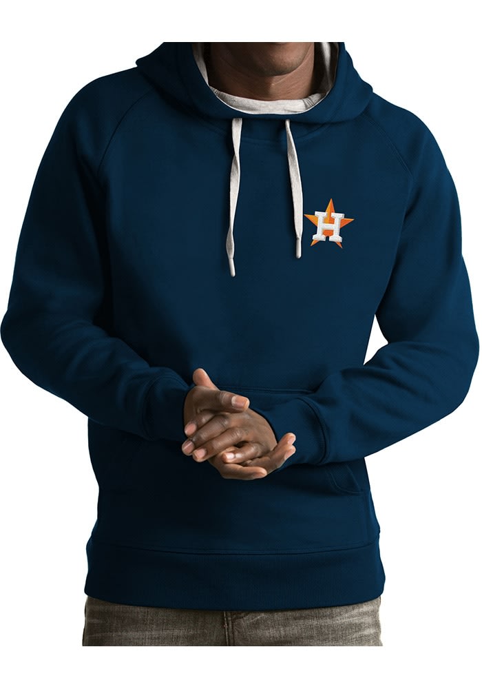 Houston Astros Antigua Victory Pullover Sweatshirt - Navy