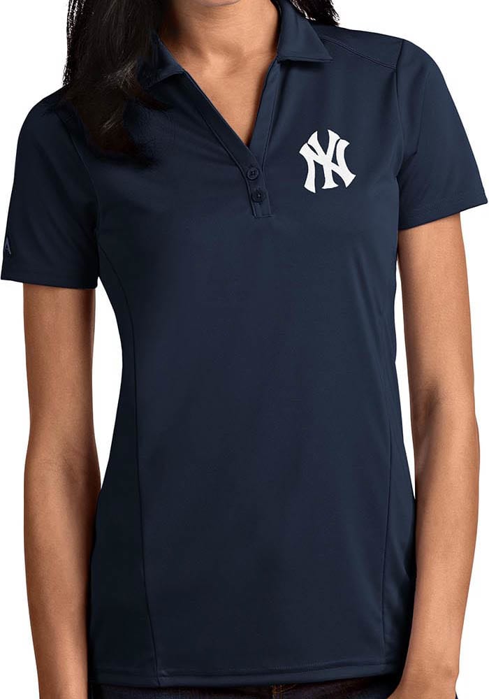 Women's Antigua Navy New York Yankees Logo Tribute Polo Size: Small