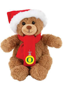 Oregon Ducks Jardine  Holiday 10" Holiday Plush - Brown
