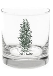 Colorado Pine Tree Whiskey 11oz Rock Glass