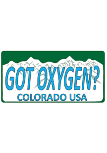 Colorado Got Oxygen Stickers - White