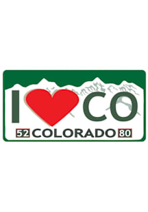 Colorado I Heart Colorado Stickers - White