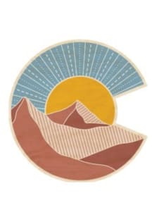 Colorado Colorado C Stickers - Red