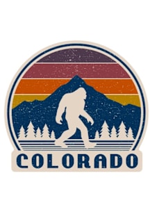 Colorado Sunset Sasquatch Stickers - Red